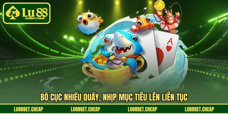 Bắn Cá Siêu Thị LU88 - Vào Siêu Thị Cá, Gom Thưởng Mỗi Phút